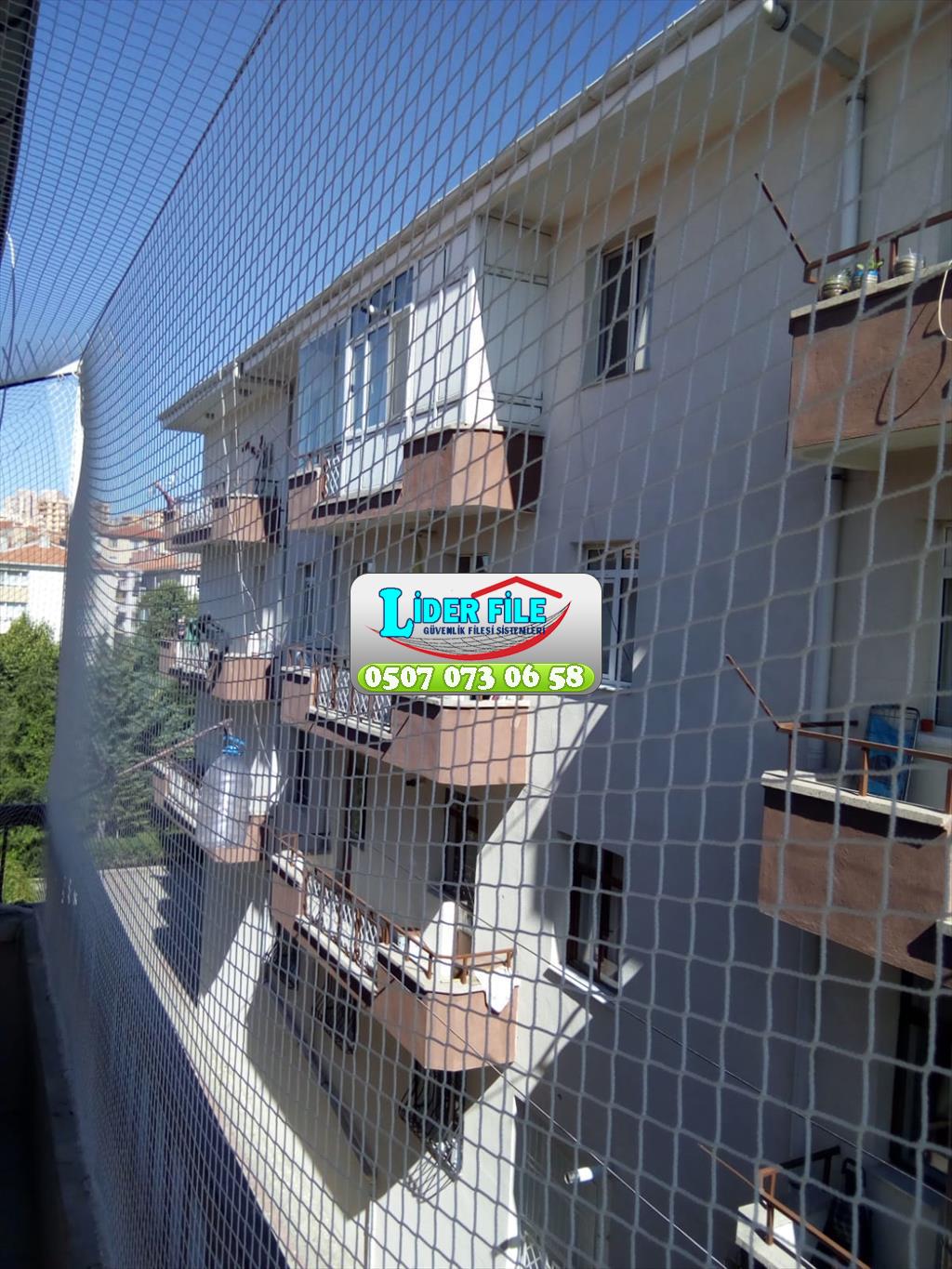 Çocuk güvenlik filesi balkon filesi koruma güvenlik filesi mamak güvenlik filesi montajı